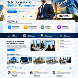 Modern Corporate Business Website Design
