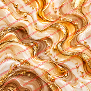 Champagne Luxe Trio – Elegant Cream, Beige & Gold Abstract Art
