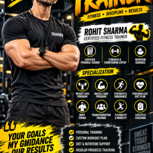 Gym Trainer Introduction Template