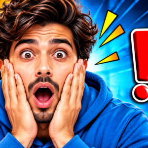 Surprised Face Reaction YouTube Thumbnail
